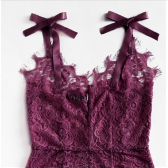🆕Valentines plum lace sexy teddy lingerie - Picture 5 of 7